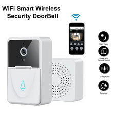 Load image into Gallery viewer, Wireless Intelligent Visual Video Smart Doorbell Night Vision Doorbell With Chime