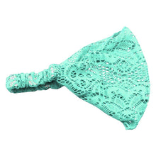 Load image into Gallery viewer, 5 PCS Wide Lace Headband Elastic Bandana Hairband