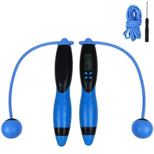 Load image into Gallery viewer, Digital LCD Jump Jumping Skipping Rope Calorie Count Counter Timer Fitness