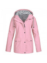 Load image into Gallery viewer, Women Fashion Outdoor Waterproof Raincoat Jacket