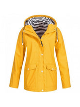 Load image into Gallery viewer, Women Fashion Outdoor Waterproof Raincoat Jacket