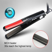 Load image into Gallery viewer, Negative Ion MCH Hair Curling Straightener