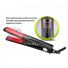Load image into Gallery viewer, Negative Ion MCH Hair Curling Straightener
