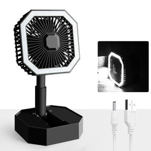 Load image into Gallery viewer, USB Rechargeable Portable Foldable Table Fan