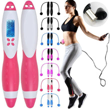 Load image into Gallery viewer, Digital LCD Jump Jumping Skipping Rope Calorie Count Counter Timer Fitness