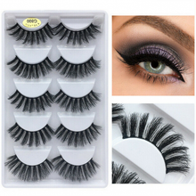 Load image into Gallery viewer, 5Pairs 3D False Eyelashes