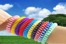 Load image into Gallery viewer, 10 PACK Waterproof Natural Mosquito Insects Repellent Bracelet Bug Bands