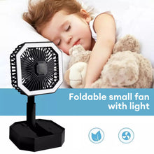 Load image into Gallery viewer, USB Rechargeable Portable Foldable Table Fan