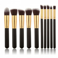 Load image into Gallery viewer, 10PCS Cosmetic Makeup Brushes Set