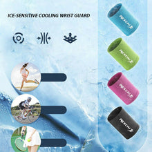 Load image into Gallery viewer, 2 Pairs Ice Cool Elastic Wristband Women Wrist Support