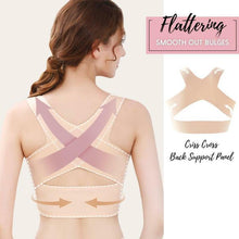 Load image into Gallery viewer, 2 In 1 Bra Posture Corrector Front Buckle Bra Non wired