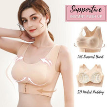 Load image into Gallery viewer, 2 In 1 Bra Posture Corrector Front Buckle Bra Non wired