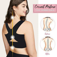 Load image into Gallery viewer, 2 In 1 Bra Posture Corrector Front Buckle Bra Non wired