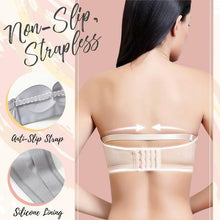 Load image into Gallery viewer, Strapless Front Buckle Bra Non wired Push Up