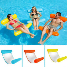 Load image into Gallery viewer, Swimming Chair Inflatable Floating Bed
