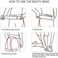 Load image into Gallery viewer, Resistance Bands Waist leg Bouncing Training Pedal Device