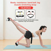 Load image into Gallery viewer, Resistance Bands Waist leg Bouncing Training Pedal Device
