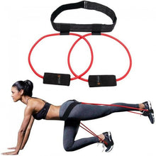 Load image into Gallery viewer, Resistance Bands Waist leg Bouncing Training Pedal Device