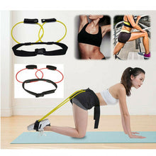 Load image into Gallery viewer, Resistance Bands Waist leg Bouncing Training Pedal Device