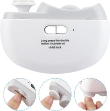 Load image into Gallery viewer, 2 in 1 Electric Automatic Nail Clipper Nail Clipper with Light
