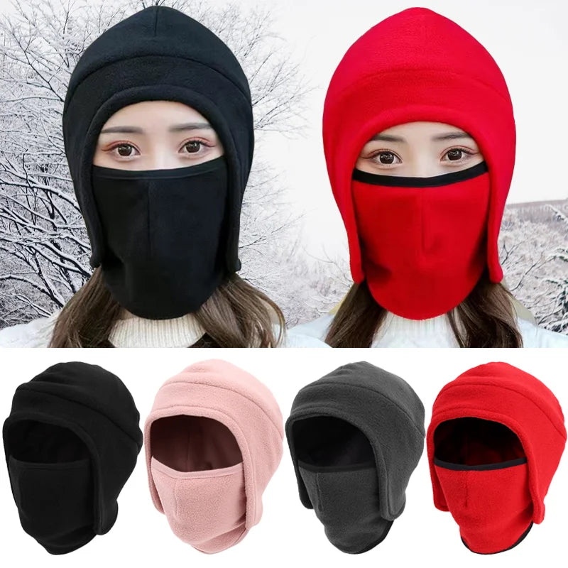 Winter Warm Fleece Balaclava Neck Warmer Gaiter Ski Mask