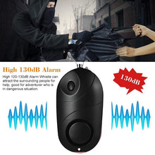 Load image into Gallery viewer, 2 Pack Safe Sound Personal Alarm Self Defense Alarm Keychain With Light
