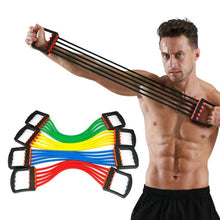 Load image into Gallery viewer, Adjustable Tubes Chest Expander Fitness Equipment
