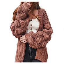 Load image into Gallery viewer, Women Oversized Cardigan Knitted
