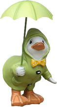 Load image into Gallery viewer, 21cm high with Umbrella Garden Duck
