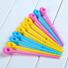 Load image into Gallery viewer, 10Pcs Multi-use Food Grade Silicone Bag Clip Ties Management Zip Food Saver
