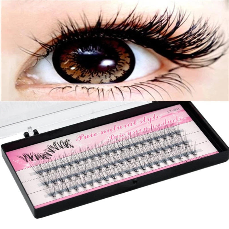 60 Clusters/box Cluster eyelashes