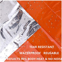 Load image into Gallery viewer, Outdoor Emergency Thermal Tent Survival Tube Tent
