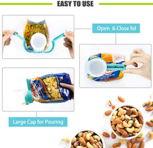 Load image into Gallery viewer, Food Storage Bag Sealing Clips with Pour Spouts
