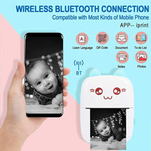 Load image into Gallery viewer, Portable Mini Printer Pocket Inkless Thermal Printer
