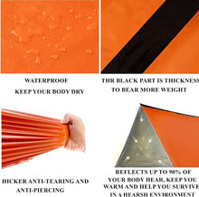 Load image into Gallery viewer, Outdoor Emergency Thermal Tent Survival Tube Tent

