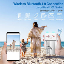 Load image into Gallery viewer, Portable Mini Printer Pocket Inkless Thermal Printer
