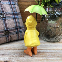 Load image into Gallery viewer, 21cm high with Umbrella Garden Duck
