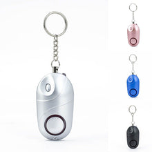 Load image into Gallery viewer, 2 Pack Safe Sound Personal Alarm Self Defense Alarm Keychain With Light
