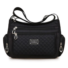 Load image into Gallery viewer, Women&#39;s Crossbody Bag Waterproof Nylon Plaid Shoulder Messenger Ba
