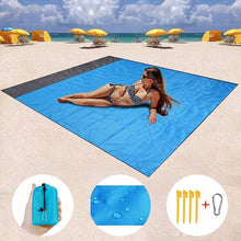 Load image into Gallery viewer, Waterproof Pocket Beach Blanket
