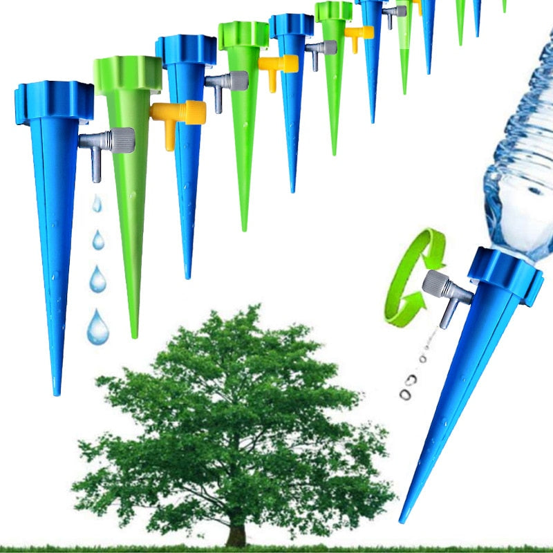 6/12PCS Drip Irrigation System Automatic Watering Spike for Plants