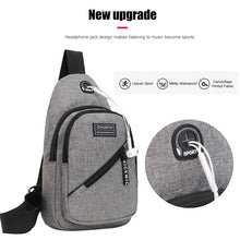 Load image into Gallery viewer, Men Shoulder Bags Travel Crossbody Bag
