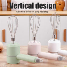 Load image into Gallery viewer, Multifunctional Wireless Charging Handheld Electric Whisk Milk Frother
