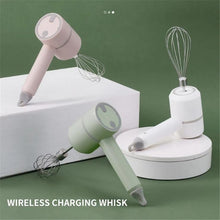 Load image into Gallery viewer, Multifunctional Wireless Charging Handheld Electric Whisk Milk Frother
