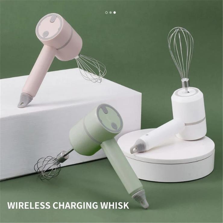 Multifunctional Wireless Charging Handheld Electric Whisk Milk Frother