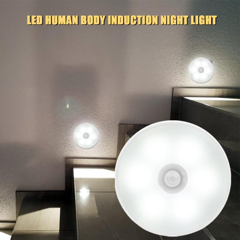 LED Human Body Induction Night Light