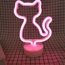 Load image into Gallery viewer, Neon Sign USB LED Decoration Unicorn Flamingo Lamp

