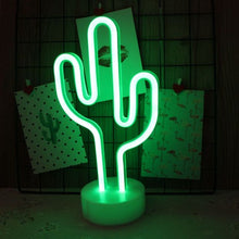 Load image into Gallery viewer, Neon Sign USB LED Decoration Unicorn Flamingo Lamp
